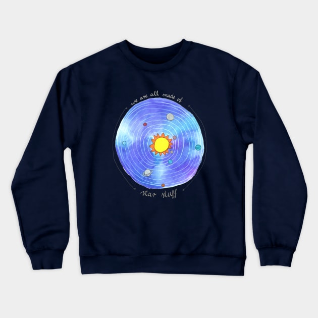 Star Stuff Crewneck Sweatshirt by DoodlesAndStuff